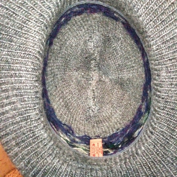 Vintage 1970-80's NWT Aris Cappello Collection Fair Isle Sweater Knit Hat - Picture 11 of 13